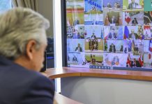 G20: Alberto Fernández no duda «en proteger la vida»