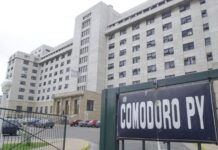 Tras confirmarse un caso positivo de coronavirus, cerraron los tribunales de Comodoro Py