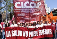 CICOP: Médicos y profesionales de la salud vuelven a reclamar paritarias y aumento salarial