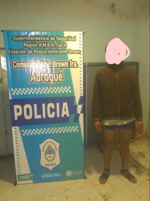 adrogue, robo, policia, repartidor, almirante brown