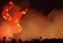 URGENTE: continúan los incendios en 9 provincias: el mapa del fuego