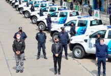 Esteban Echeverría: Axel Kicillof entregó 60 patrulleros y 300 cámaras de seguridad