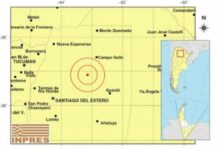 Sismo de 4,9 grados sacudió a Santiago del Estero sismo
