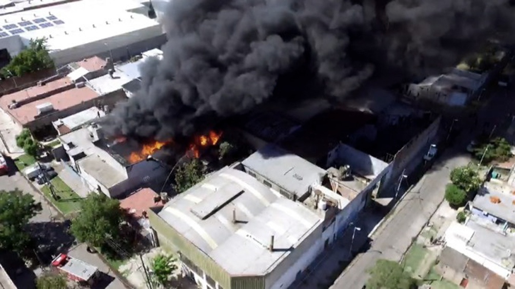 loma hermosa, incendio, tres de febrero, fabrica