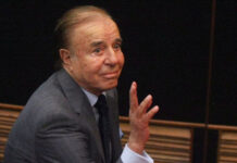Internaron a Carlos Menem