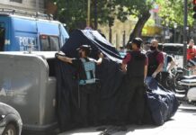 Horror en la zona de Tribunales: encontraron un bebé muerto en un contenedor de basura bebe, capital federal,