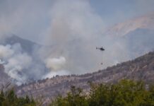 Lograron contener el incendio en El Bolsón