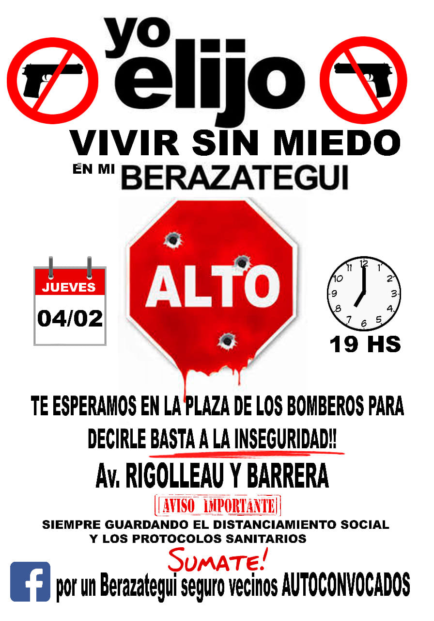 Berazategui, inseguridad