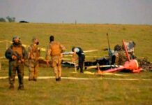 Uruguay: se estrelló un helicóptero que transportaba vacunas y se perdieron todas las dosis