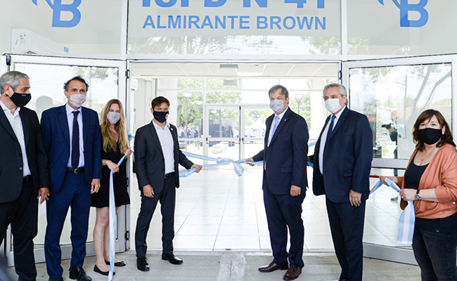 Alberto Fernandez, Axel kicillof, almirante brown