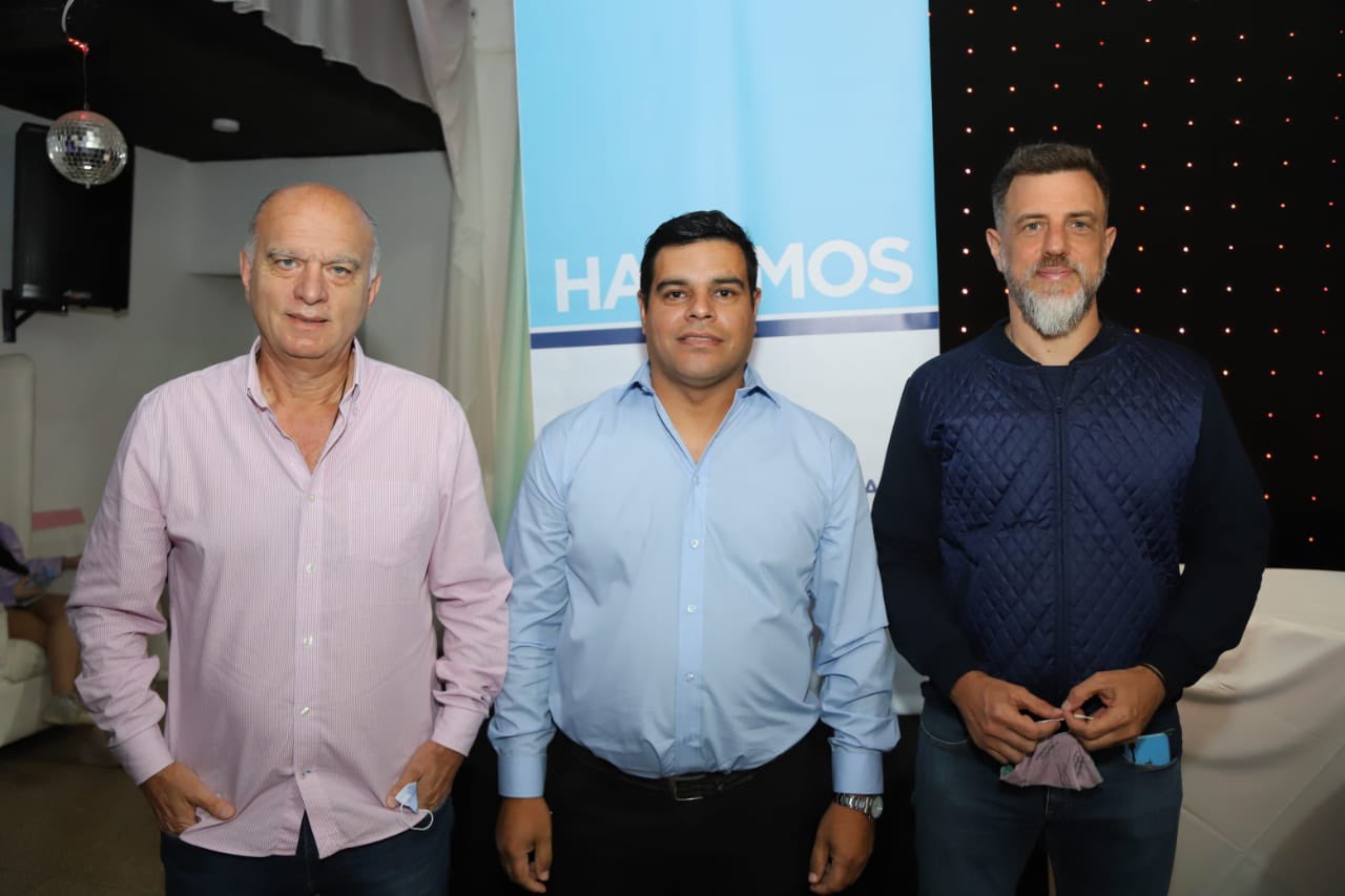 Néstor Grindetti, Héctor Ravelo, Diego Kravetz