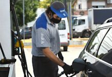 Los combustibles aumentaron un 6% esta fin de semana