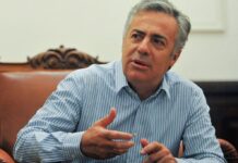 Alfredo Cornejo es asistido con oxígeno por cuadro de covid-19