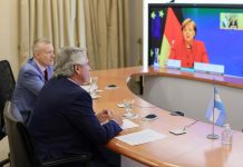 Merkel se comprometió a seguir apoyando a la Argentina ante el FMI
