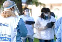 Almirante Brown superó los 60 mil casos de coronavirus