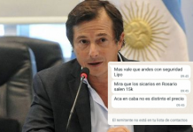 Daniel Lipovetzky denunció amenazas de muerte via WhatsApp y Cerruti pidió solidaridad con el diputado
