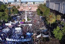 El peronismo conmemoró el Día de la Lealtad con una masiva movilización a Plaza de Mayo
