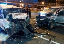 Un auto circulaba a contramano por el Acceso Oeste a 130 km/h y chocó de frente a una camioneta: dos muertos