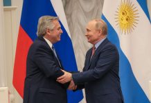 Putin comprometió inversiones rusas en energía, petróleo, industria química y colaboración bancaria