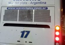 Ruta 2: balearon a dos micros que volvían de tour de compras