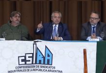 Alberto Fernández: «Los enemigos son quienes sumieron a la Argentina en la desgracia»