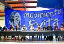 Tras cuestionamientos de Cristina, el Evita denuncia estigmatización y convoca a conformar un espacio político