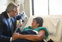 Alberto Fernández en Jujuy tras visitar a Milagro Sala: «Se instauró un sistema de persecución en su contra»