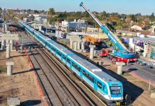 Merlo: se iniciaron las obras del segundo puente sobre las vías del tren sarmiento