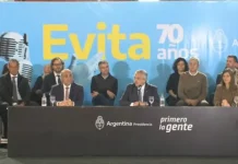 Alberto Fernández: «Eva Perón luchó contra los especuladores que hoy en día están presentes»