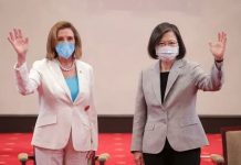 Nancy Pelosi dice que EEUU no abandonará a Taiwán pese a la ira de China por su visita