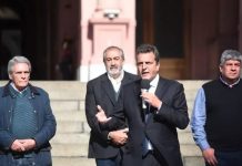 Ante una CGT dividida, el Gobierno define el monto de una suma fija para privados