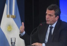 Sergio Massa viaja a Estados Unidos en septiembre