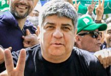 Pablo Moyano: «Lo importante es que hoy no circula ningún tipo de transporte»