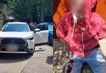 Chacarita: atropelló con su camioneta al ladrón que intentó asaltarla