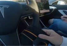 un Tesla automático le salvó la vida a un peatón, pero terminó provocando un impactante accidente