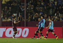 Salvio, de darle el triunfo a Lanús a «no me hace gracia hacerle goles a Boca»