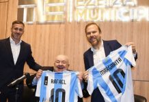 Granados, Ghi y Achaval firmaron un convenio de cooperación con el alcalde de Curitiba