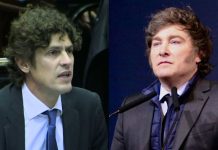 La ira de Milei apuntó al ataque a la oficina de Lousteau: «Decime cómo se dice estar muy sucio…»